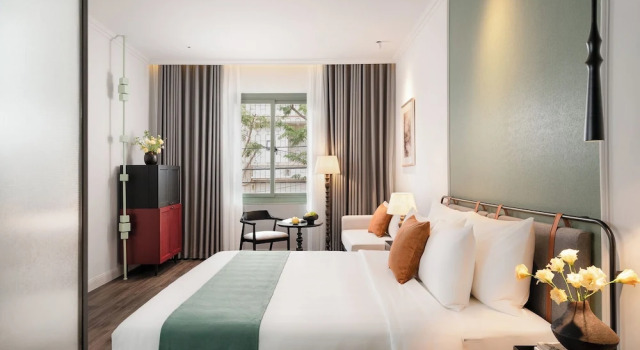 Двухместный номер Deluxe Signature by M Village Danang Heritage, a brand of Modern Village Lifestyle
