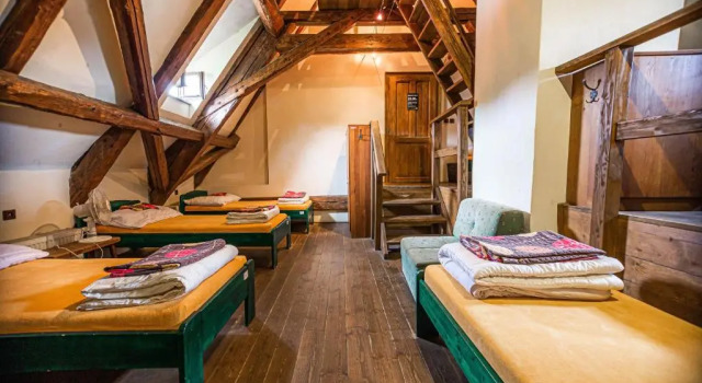 Кровать в общем номере Hostel 99