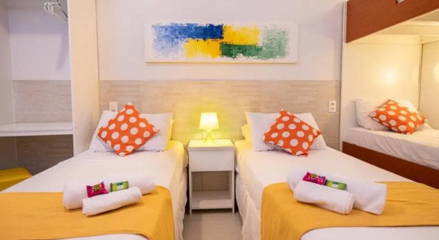 Четырёхместный номер Standard Brazilodge All Suites Hostel