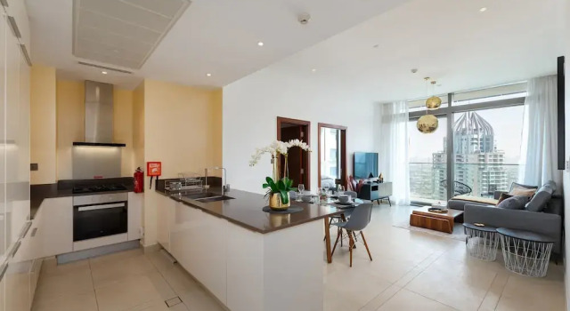Апартаменты Sleek 1BR at Dubai Marina w Balcony