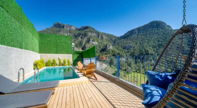 Бунгало Honeymoon Bungalow With Private Pool and Sea View