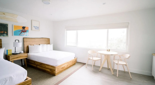 Четырёхместный номер Standard с частичным видом на океан Laguna Surf Lodge by SCP Hotels