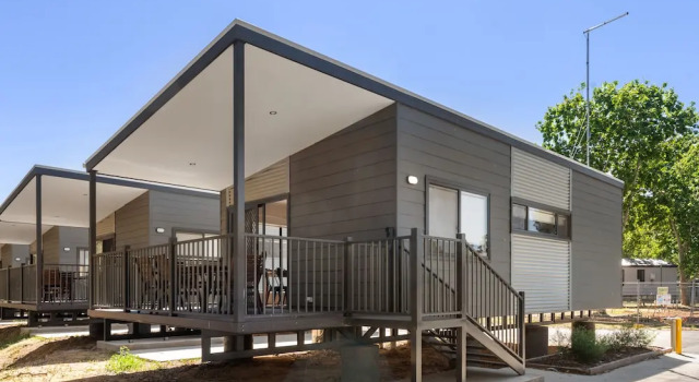 Номер Deluxe с 2 комнатами с видом на реку Discovery Parks - Maidens Inn Moama