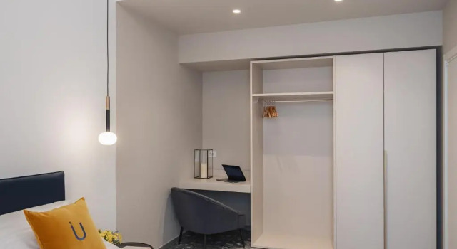 Deluxe lejlighed living u HomeSuites