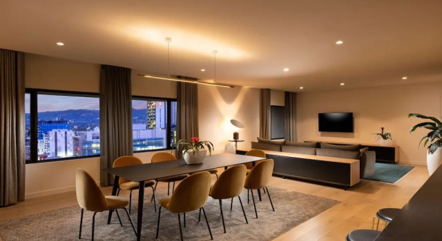 Двухместные апартаменты Executive Hilton Adelaide