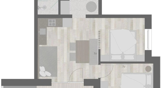 Familienapartment mit 2 SZ und Sauna im Souterrain