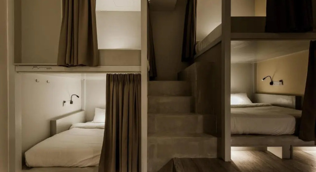 Кровать в общем номере Bunk & Bilik Hotel Sri Petaling