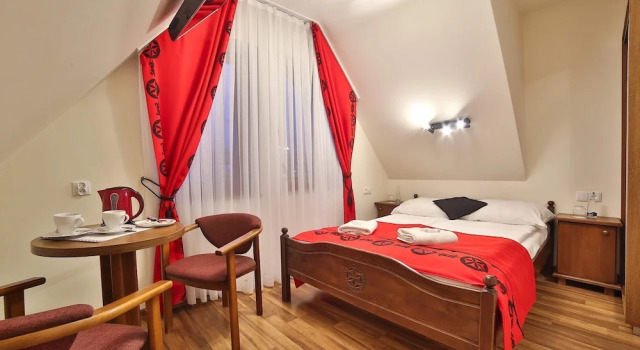 Номер Classic Grand Podhale Resort&Spa Zakopane - Jacuzzi - Sauna fińska i Łaźnia parowa - Widok na Tatry