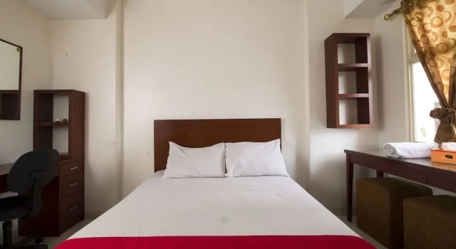 Camera Standard RedDoorz Apartment @ Margonda Residence