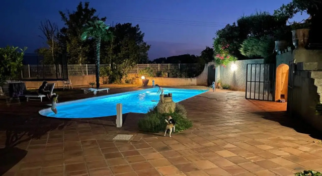 Вилла Villa Lazuel, piscine privée chauffée, vue panoramique et jardin clos