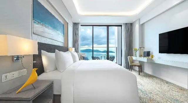 Двухместный номер Premium с балконом и с красивым видом из окна B3403 Scenia Bay Nha Trang