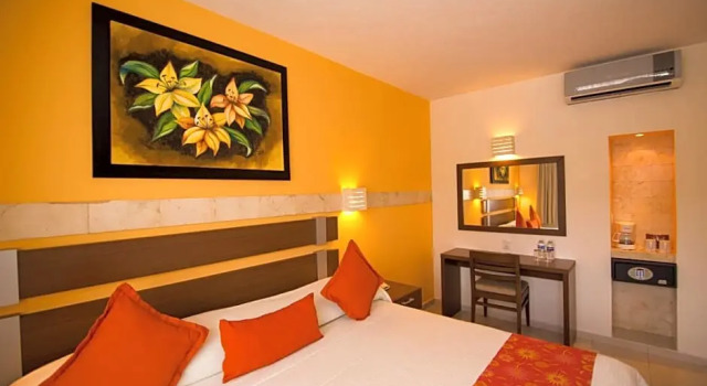 Двухместный номер Standard с видом на улицу Hotel Tulija Palenque