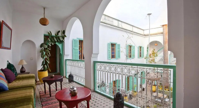 Camera tripla Standard con balcone Riad Dar Aida