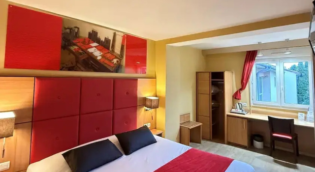 Двухместный номер Comfort The Originals City, Hôtel Le Boeuf Rouge, Saint-Junien