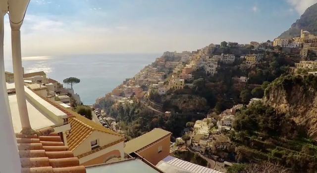 Апартаменты с 2 комнатами с балконом и с видом на море Casa Cristallo in Positano