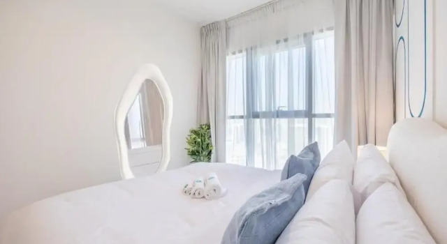 Bloomfields Dreamy 2BR in Radiant Boulev, Забронировать Апартаменты/квартира Отели Абу-Даби с бассейном, рядом с Boutik Mall, Бассейн