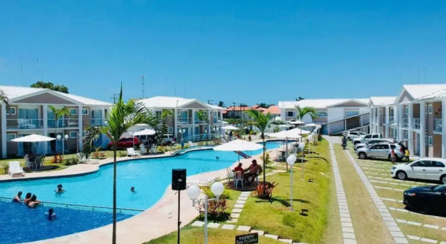 Duplex 4 Quartos com piscina - Cond Mar da Galileia, Забронировать Отель Отели Порту-Сегуру с бассейном, Бассейн
