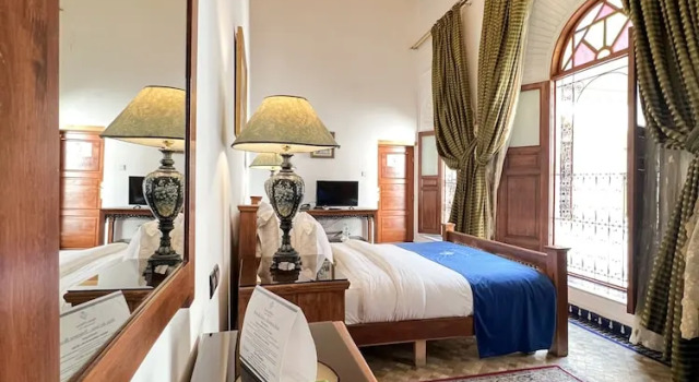 Номер Standard с видом на бассейн Le Riad Palais dhotes Suites & Spa Fes