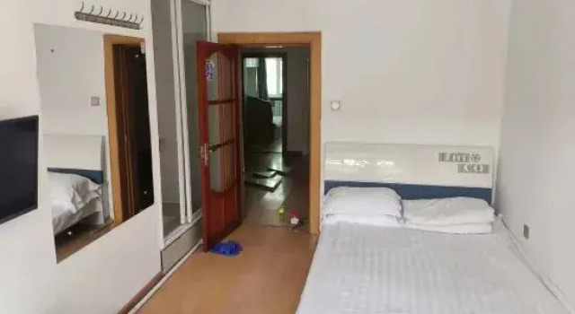 Кровать в общем номере с 3 комнатами Mudanjiang Impression Youth Korean National Homestay
