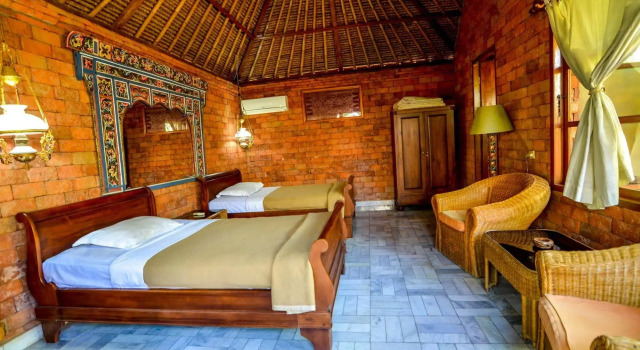 Ida Beach Village Candidasa, Rezervovat Hotel Hotely v Bali se snídaní, Snídaně