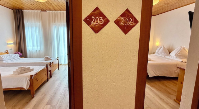 Семейный номер Standard с балконом Hotel Latemar