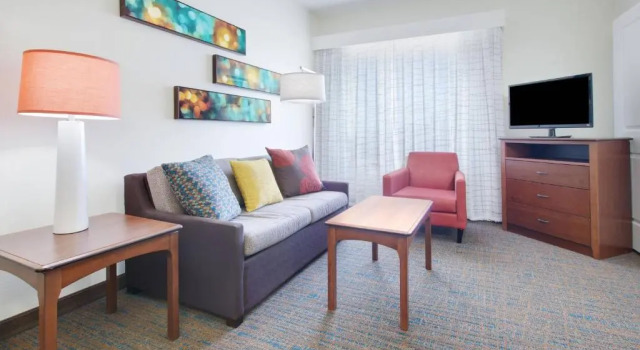 Люкс c 1 комнатой Residence Inn Midland