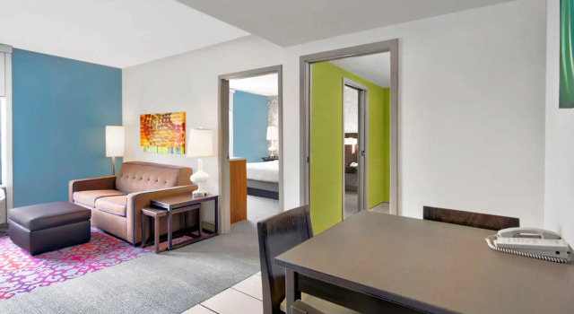 Двухместный люкс c 1 комнатой Home2 Suites by Hilton Rochester Henrietta, NY