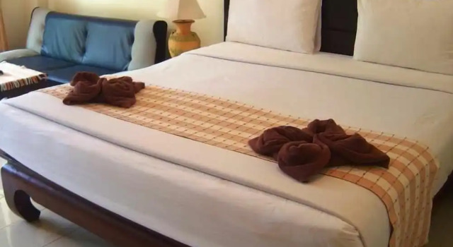 Двухместный номер Deluxe с балконом Lucky Mother Bungalow 2 Chaweng Beach