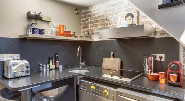 Апартаменты Deluxe Bail Mobilité Beautiful apartment, 28sqm Place Vendome, Opera