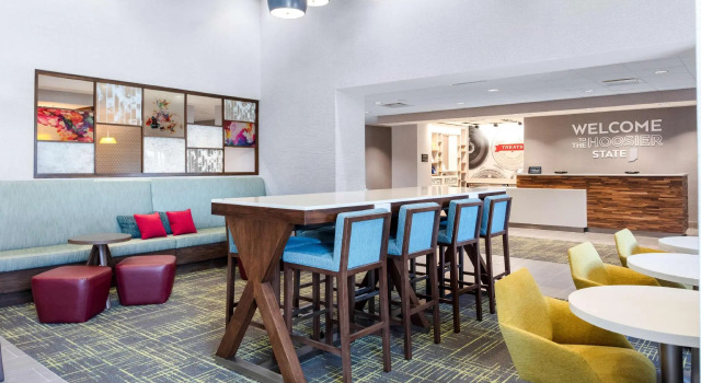 Двухместный люкс Hampton Inn & Suites Avon Indianapolis