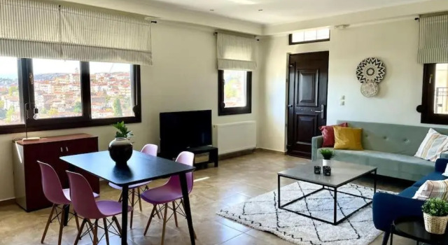 Апартаменты Magnificent view apartment with private garden