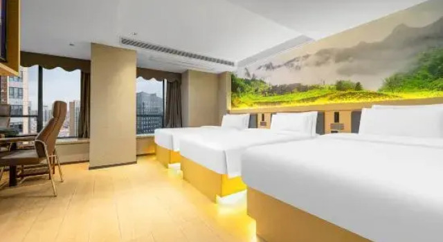 Люкс TRUE GO Hotel (Changsha South Railway Staion, Yuhua District Government Subway Station)