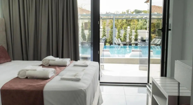 Номер Deluxe Aeonian Luxury Suites Asprovalta, Adults Only & Kids 12 Plus