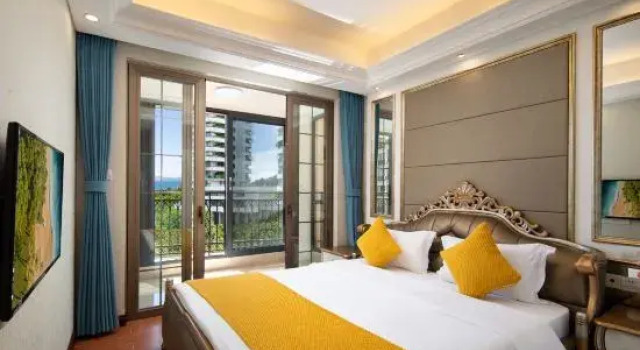 Люкс с 2 комнатами seafront Clearwater Bay Coral Palace Love Lily Seaview Holiday Apartment