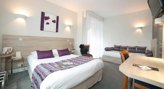 Номер Standard Logis Hôtel Auberge de la Rose