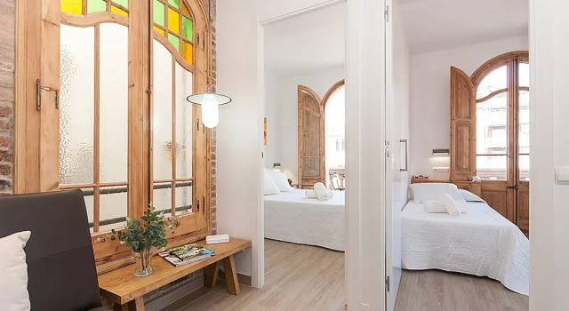 BHM1-3415 Modern 2 Bedroom Apartment, Забронировать Апартаменты/квартира Апартаменты Барселоны, рядом с Магория – Ла Кампана, Апартаменты/квартира