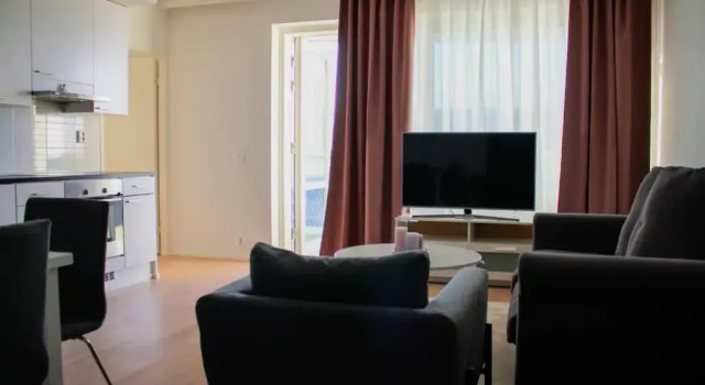 Modern apartment with Sauna, near Transit Hub/Dixi, Забронировать Апартаменты/квартира Вантаа Большой Хельсинки, рядом с Научный центр Эврика