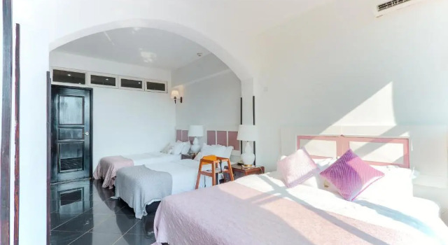 Standard Familie Zimmer mit Balkon und mit Meerblick Pousada de Coloane Boutique Hotel