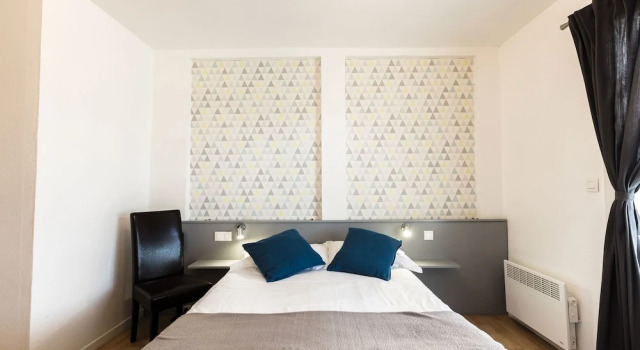 Двухместный номер Comfort с видом на сад Hotel Belle Vue Royan