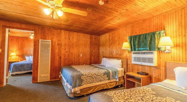 Двухместный номер Standard Green Acre Motel by OYO Near Rush County Airport