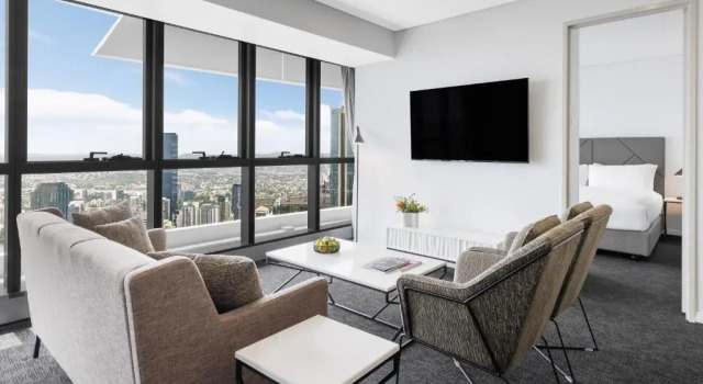Люкс с 2 комнатами Meriton Suites Herschel Street, Brisbane