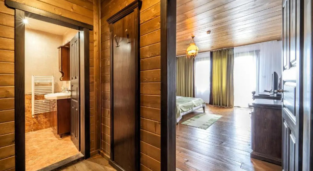 Двухместный номер Deluxe с балконом и с красивым видом из окна Hotel Complex Zlatnata Ribka