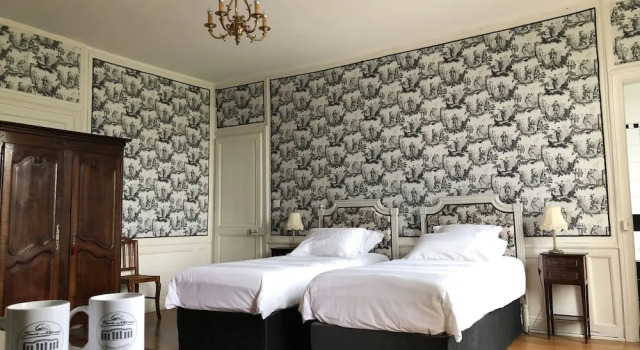 Двухместный номер Deluxe с видом на сад Castel Saint-Léonard