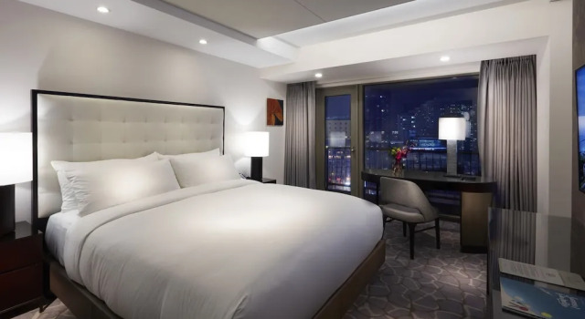 Двухместный номер Deluxe с балконом и с видом на город Paradise Hotel Busan