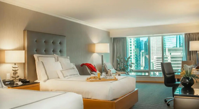 Четырёхместный номер Deluxe Pan Pacific Vancouver