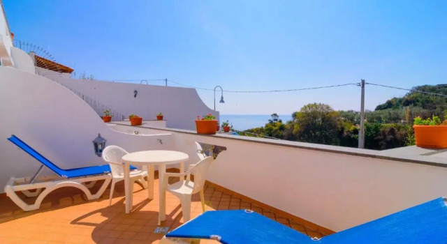 Двухместный номер Standard с видом на море Hotel Villa Fumerie