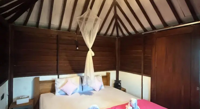 Bungalow med flodudsigt Selatan Rinjani