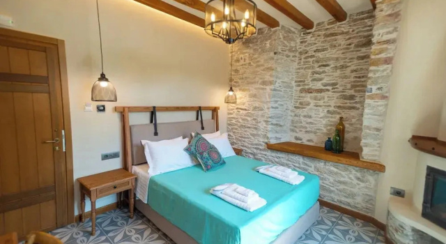 Двухместный номер Deluxe с видом на сад Nostos Country House