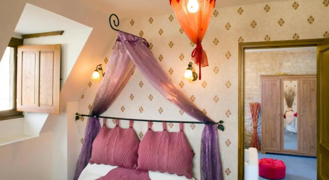 Люкс Logis Hôtel Restaurant Le Puits Doré