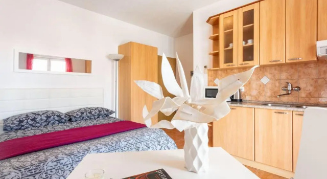 Студия с видом на море Apartments Dobrila